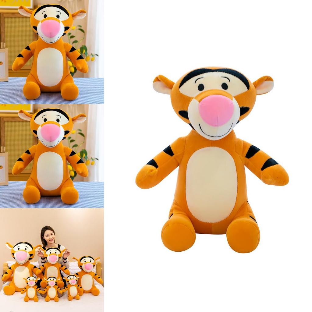 Adorable Jumping Tiger Plush Toy Cute Soft Stuffed Animal For Kids Gift And Cuddly Companion