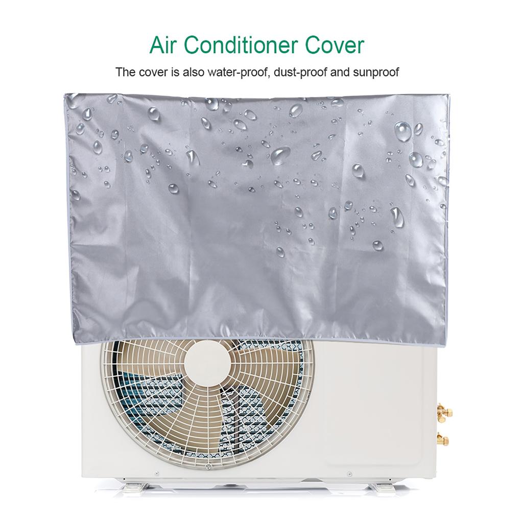 Outdoor Air Conditioner Cover Anti Dust Anti Snow Waterproof Sunproof for Home