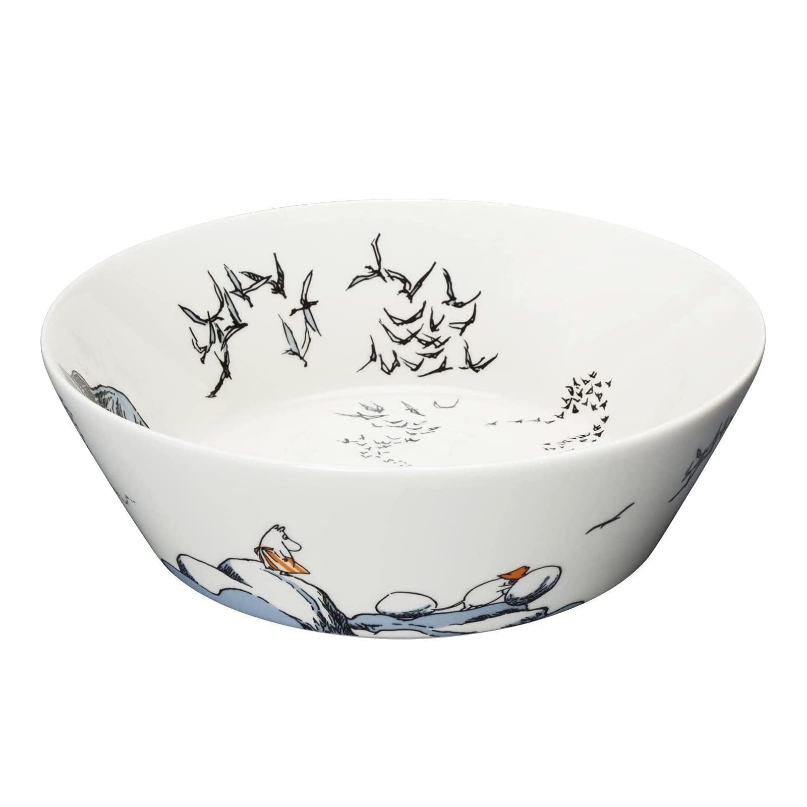 

[Officially Imported] Arabia Moomin by ARABIA Serving Bowl, 23.5cm, True to Its Origin, 1024981