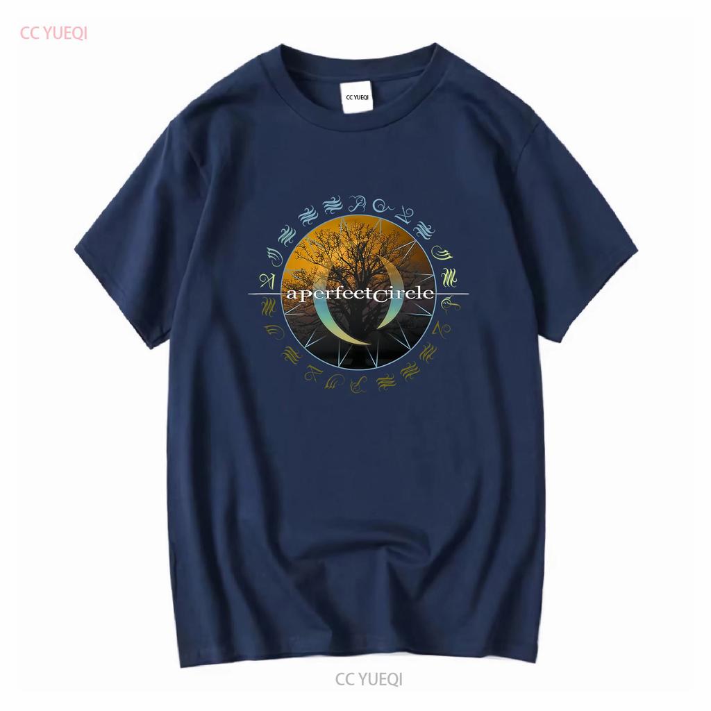 A PERFECT CIRCLE Unisexs Depths Soft Fit T SHIRT All Size vintage Washed Breathable homme streetwear Casual Top For Everyday Wear