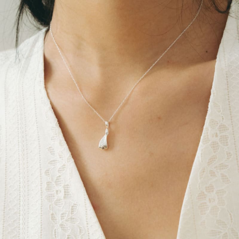 DOL silver 925 Soft petal necklace