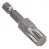 High Hardness Screwdriver Bits Silver 12 Point Alloy Steel