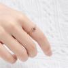 Alexander retro color-changing gemstone ring, light luxury index finger ring, non-fading open ring.