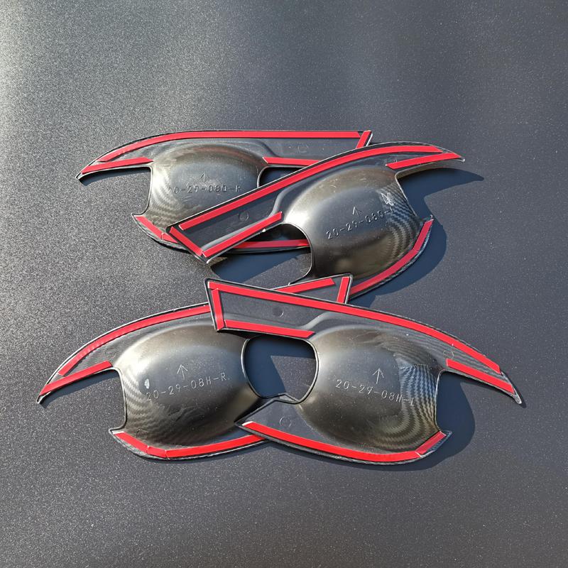 Car Styling Accessories For Nissan Navara NP300 ABS Chrome Car Door Handle Bowl Side Door Bowl Cover Trim Protectors 2017-