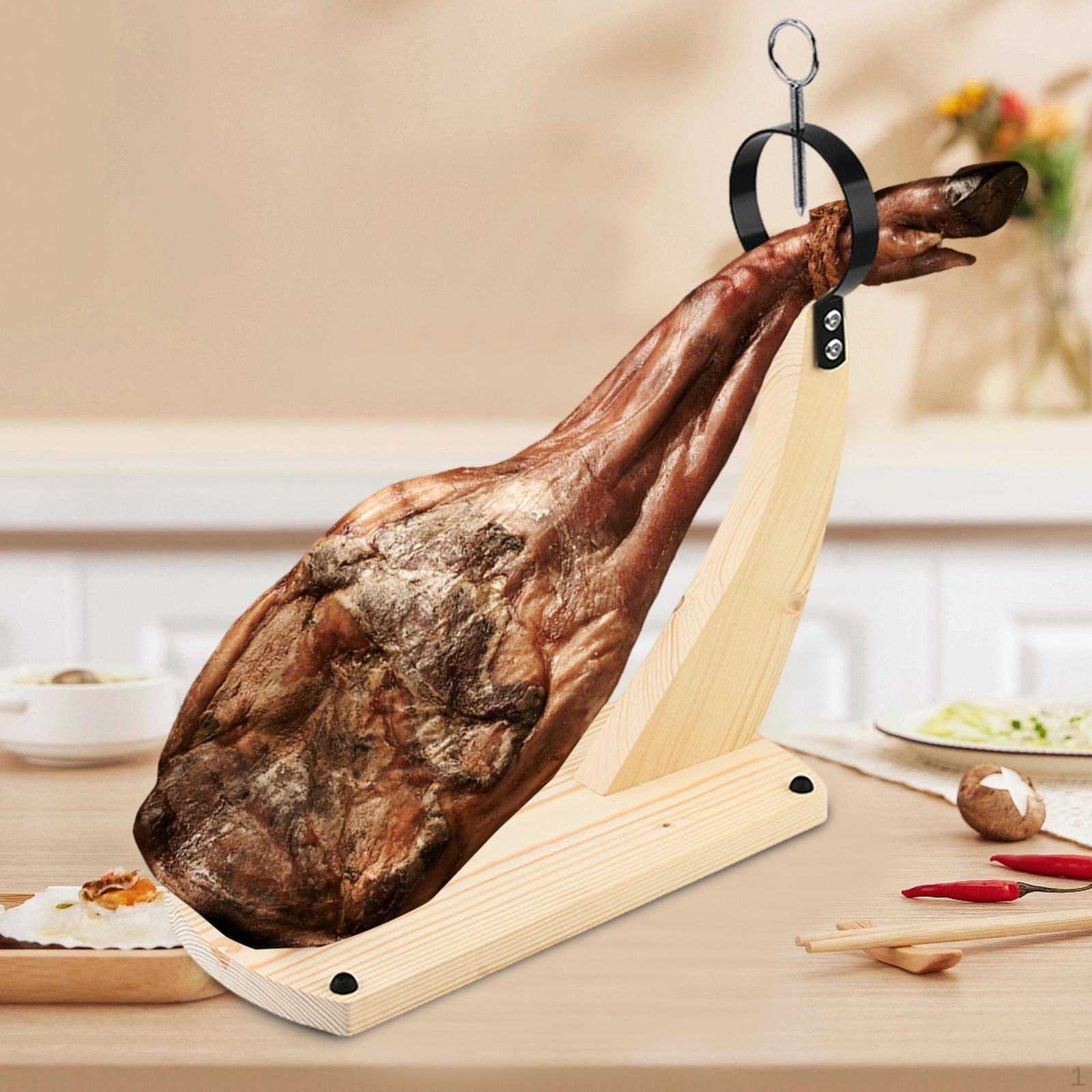 

Подставка для ветчины, практичная деревянная кухонная утварь, многоцелевая, испанская подставка для