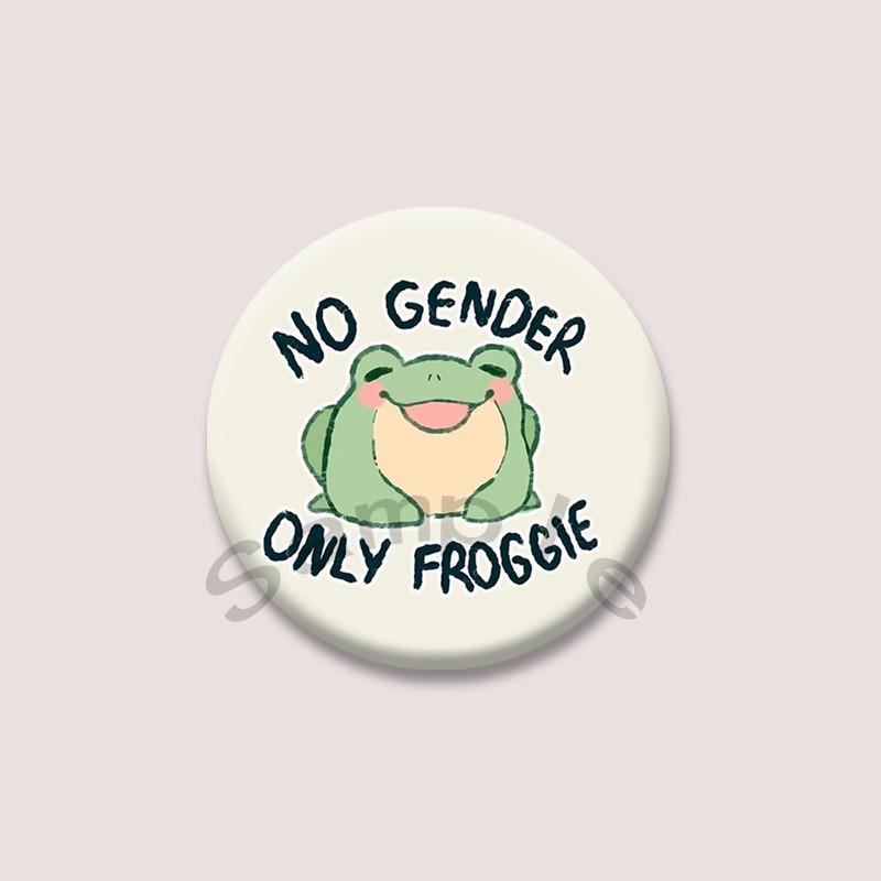 Funny No Talk Me Im Angry Cat Button Pin Custom Creative Pride Flag Brooch Bag Clothing Cartoon Badge Jewelry Gift for Friends