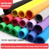 1mm Thick Sponge Paper EVA DIY Cut Paper New PE Paper  Kids Baby