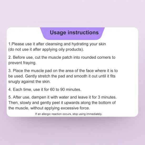 1 Rolle Face Lifting Tape Wasserdicht Atmungsaktiv Glättet Linien Anti-Falten Hautstraffendes Pflaster Elastisches Lifting Tape für schlaffe Haut