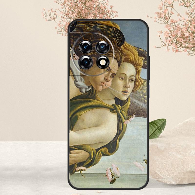 Art Paintings The Birth Of Venus Case For OnePlus 15 R 13T 13 13R 12 12R 11 10R 10T 10 Pro Nord 5 CE 4 2 3 Lite N20 N30 Cover