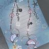 Summer Sea Dolphin Shell Star Phone Charms Pendant Diy Bead Safe Lucky Cases Hanging For Bag Ccd Camera Colorful Y2K Ins Korea