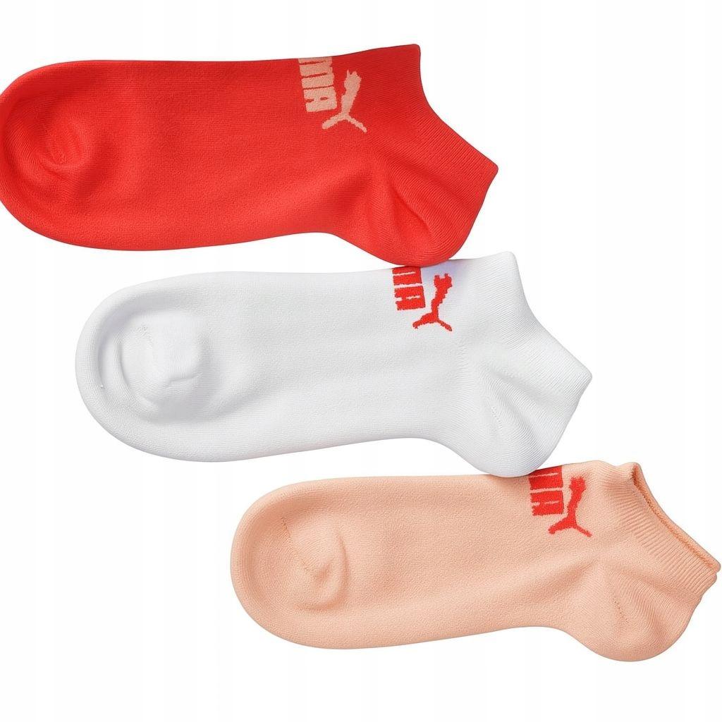 Y8611 PUMA 3-pack colorful ankle socks Puma soft cotton socks 39-42