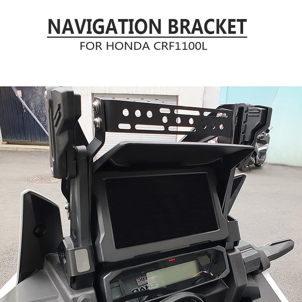 Für HONDA CRF 1100L Africa Twin Adventure Sports CRF1100L Motorrad Zubehör Ständer Halter Telefon GPS Navigation Platte Halterung