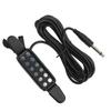Acoustic Guitar Electric Transducer Soundhole Pickup Preamplifier Punching Free Accessories
