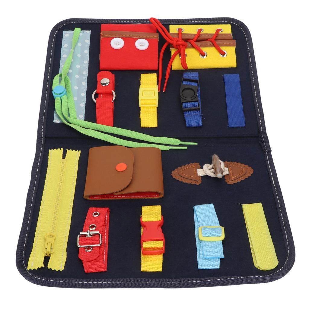 Montessori Sensory Board Learning Fine Motor Skills Sensory Activity Board for Kids Toddlers