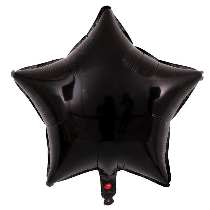 18" Heart and Star Foil Balloons for Weddings and Birthdays