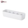 5-Compartment Plastic Organizer Box