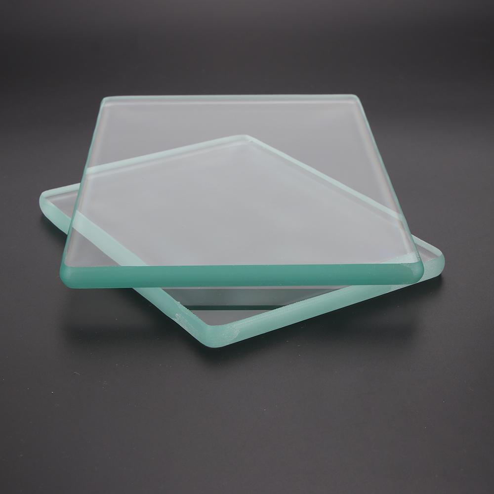 1pcs Leathercraft High-Strength Tempered Glass Pad Tools, Handmade Diy Polishing Board, Diy Handcrafted Glass Scraping Plate