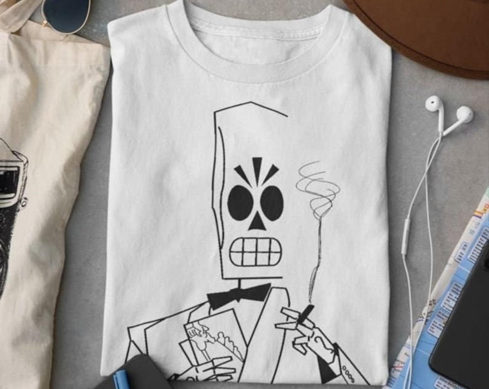 Grim Fandango Manny Calavera T-Shirt S