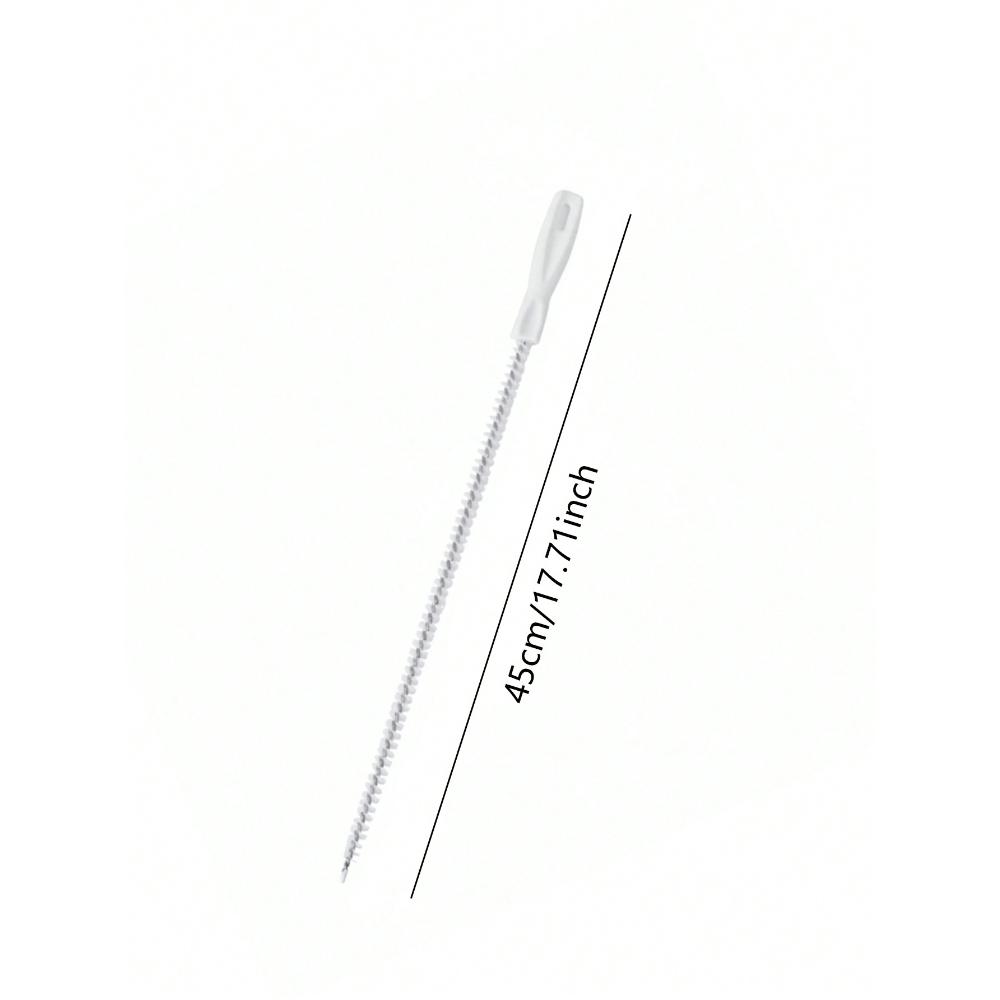 1Pcs Drain Cleaning Tool Flexible Drain Remover And Brush, Hair Clog Remover For Sink, Shower, And Bathtub, Pipes For Kitchen And Bathroom