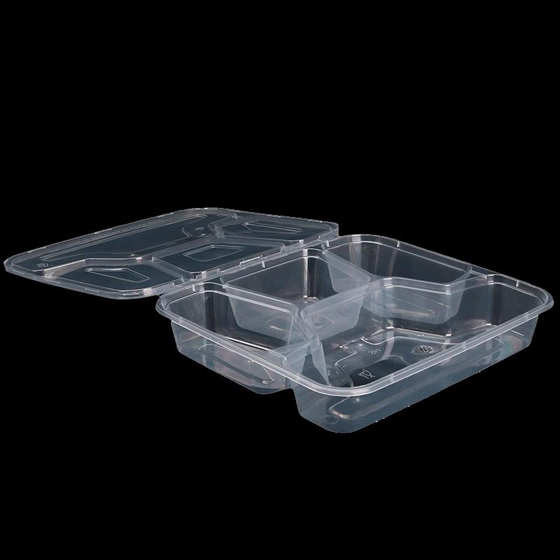 Disposable Multi-Compartment Takeaway Meal Boxes