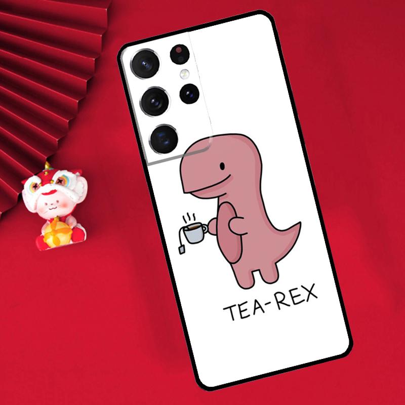 Cute Dino Funda For Samsung Galaxy S24 S23 S22 Ultra Plus S20 S21 FE S8 S9 S10 Note 10 20 Ultra Case