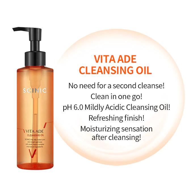 Scinic Vita Aid Cleansing Oil 180ml, 1 unit