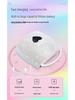 New 220W Rhinestone Smart Induction Nail Lamp with 33 Crystal Beads, Dual Light Source for Fast Nail Curing (White)