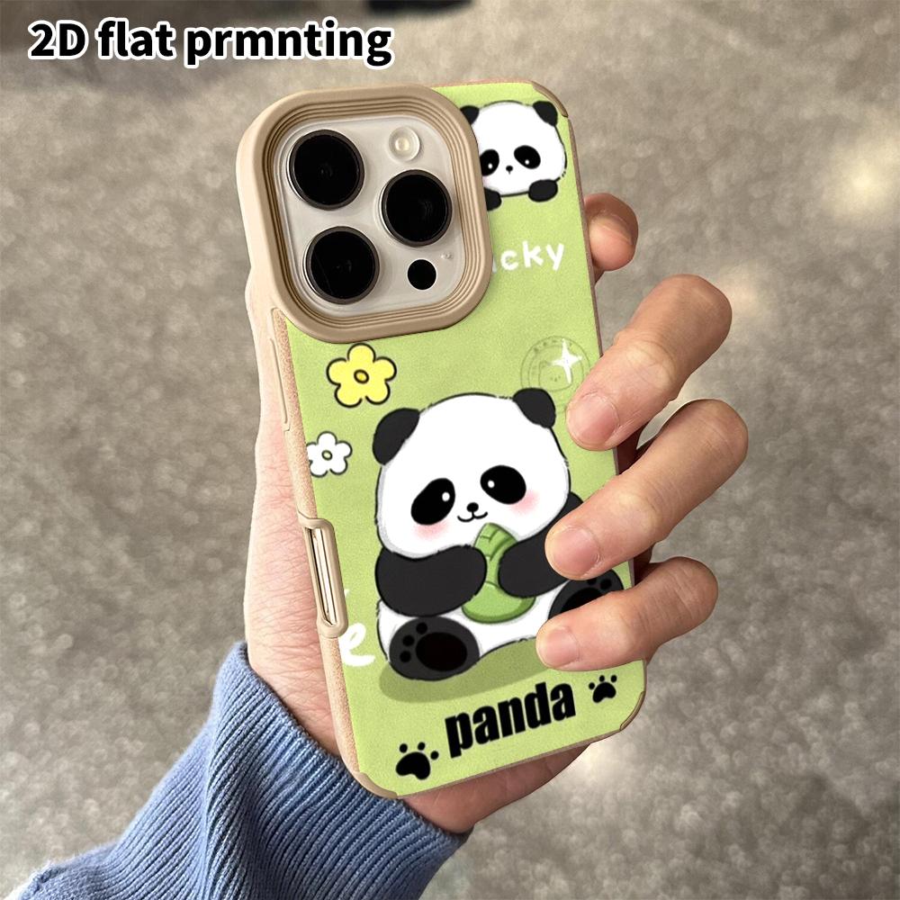 Phone Case: 2D flat lambskin suitable for iPhone 18, 17, 16, 15, 14, 13 Pro film protective case, fresh and energetic, Christmas and Halloween gift
