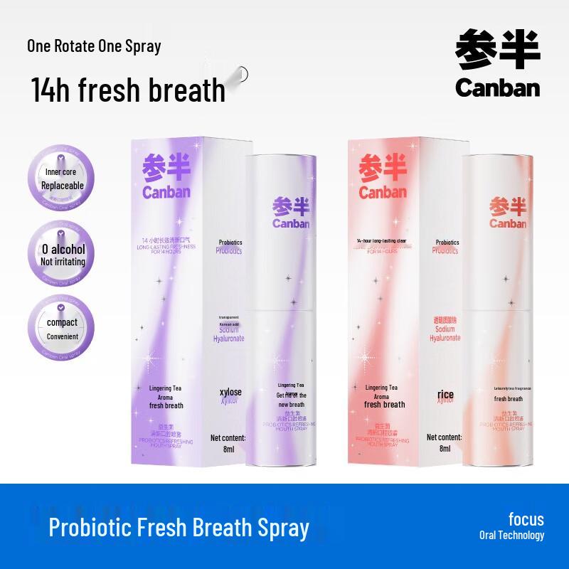 

Cenban Portable Breath Freshener Spray