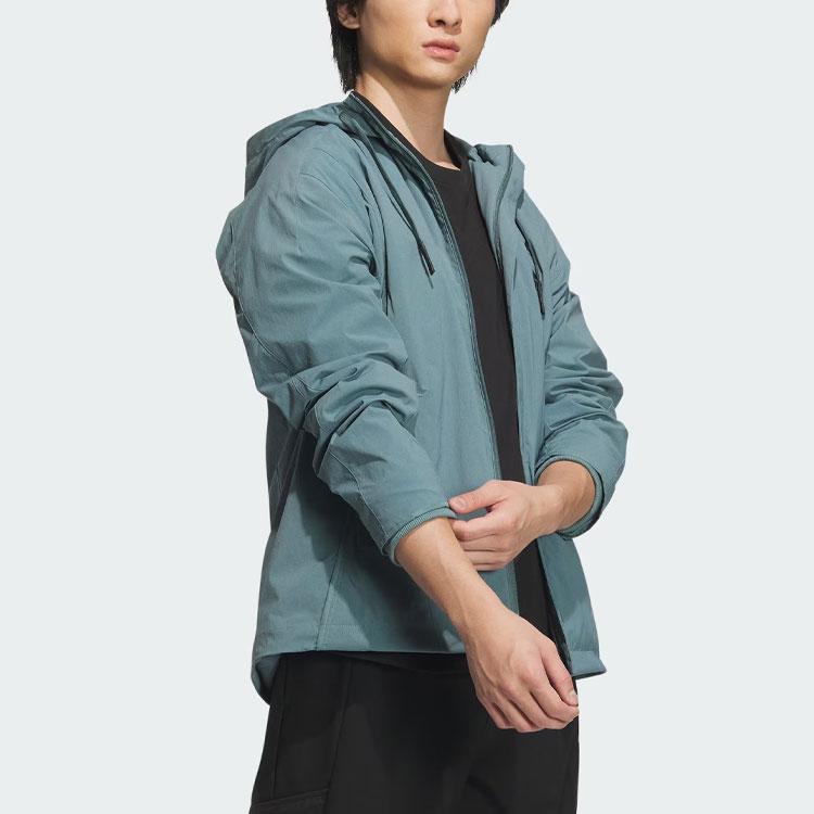 New Adidas Wuji Series Wuji Warm Woven Jacket Jackets Coats Men's Mist Emerald IX4288