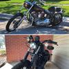 5.75 inch Led Headlight With High/Low Beam DRL For Honda Yamaha Harley Dyna Sportster Softail FXST, FXSTB, FXSTC 5 3/4"Headlamp.