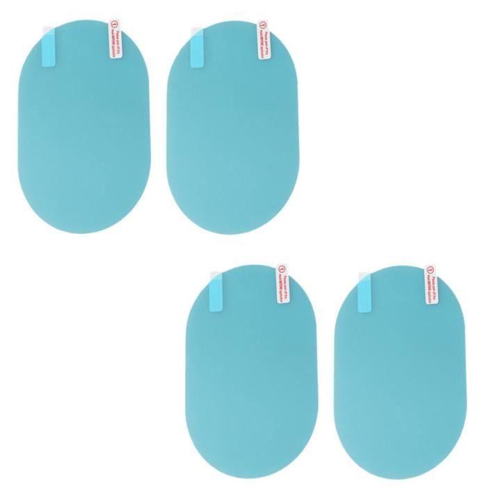 4 Pairs of Waterproof Anti-glare Film for Car Anti-fog Universal Rearview Mirror Film REARVIEW MIRRORS