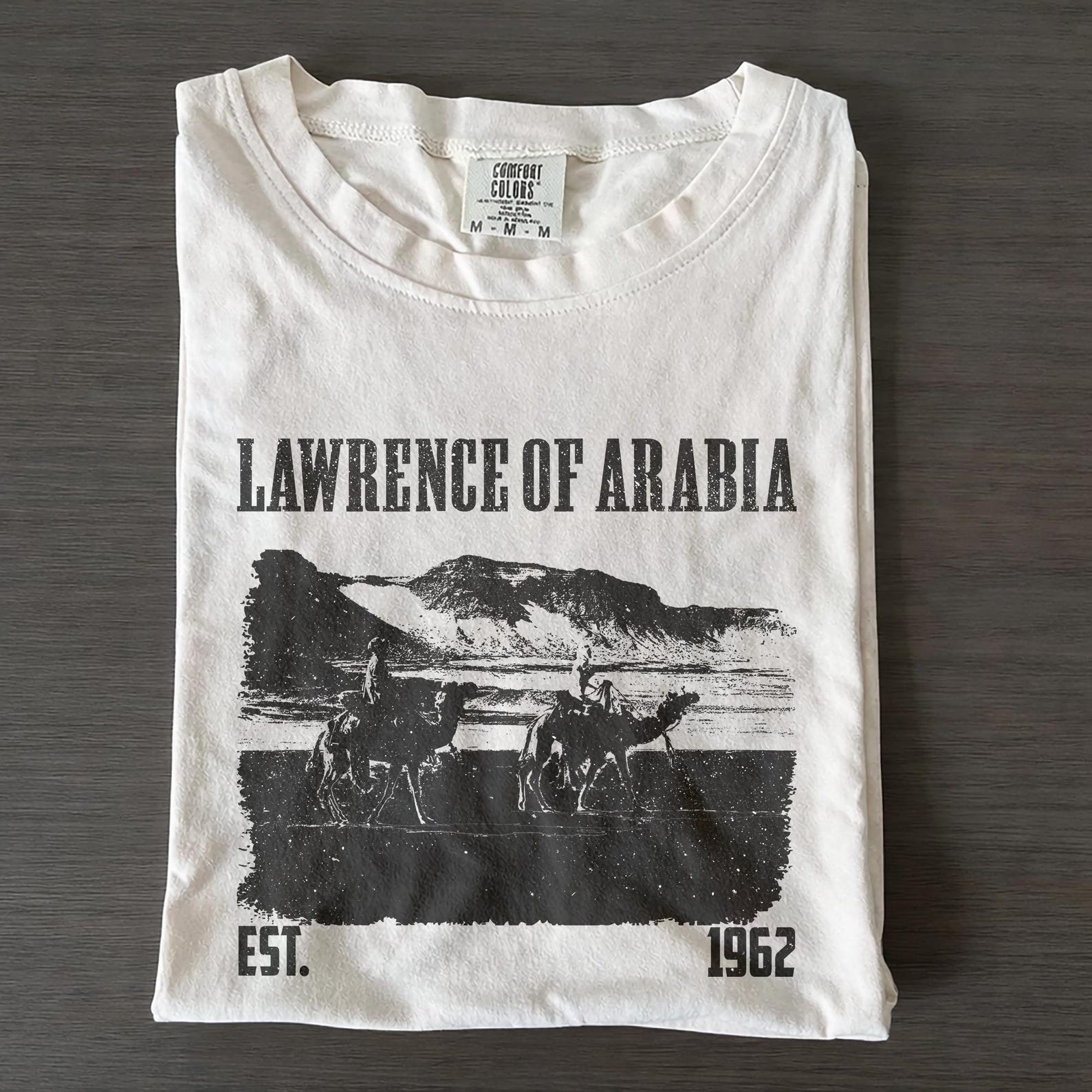 Lawrence of Arabia Movie T shirt, Comfort Colors Graphic Tee, Gift for Him S