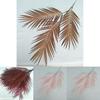 Artificial Fern Leaves Plastic Three Pronged Greenery For Wedding Dcor Photography Props Home Styling