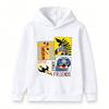 Kids Unisex Boys Girls Pullover Hoodie, Cute Little Jungle Friends Giraffe Zebra Hippo Toucan Graphic Casual Warm Hooded Sweatshirt for Daily Wear