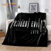 R-Resident Evil Game Gamer Soft Plush Blanket,Flannel Blanket Throw Blanket for Living Room Bedroom Bed Sofa Picnic Office Cover