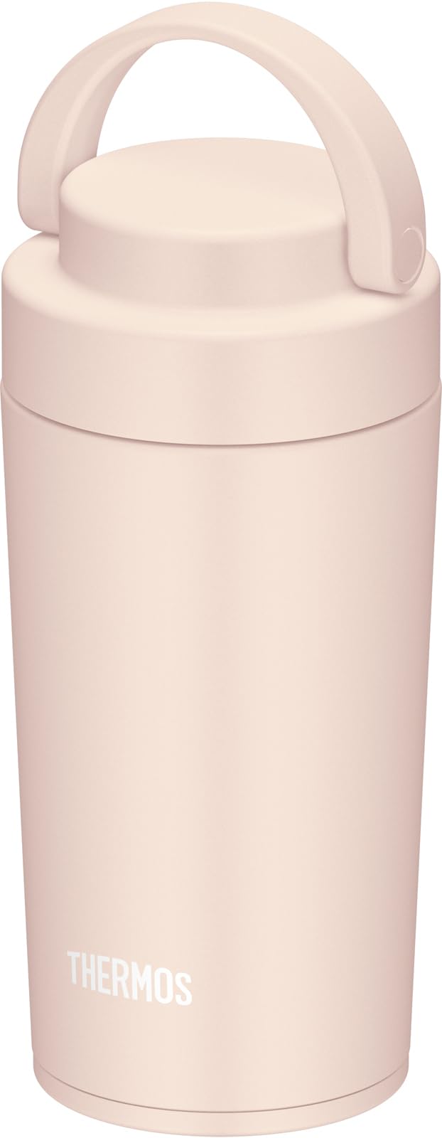 

safe Thermos Water Bottle Vacuum Insulated Mobile Tumbler with Carry Handle 320ml Beige Pink BEP [Dishwasher model] JOV-320