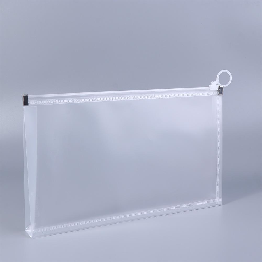 A5 A6 Size Zipper Folders Desk Storage School Folder Binder Pockets Office File Holder Document Bag