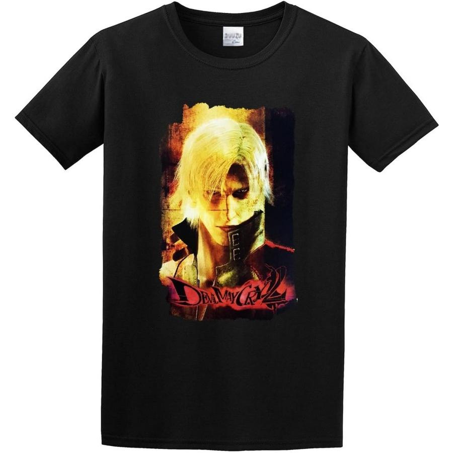 Devil May Cry Men Sblack Grunge Stare O-Neck 100% Cotton Short Sleeve Unisex T-Shirt XXXXXL разноцветный