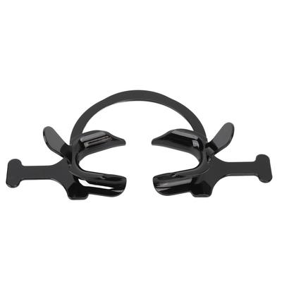 Retractor de Mejilla Dental Negro Forma C Abrebocas Profesional Retractores L