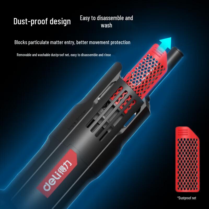 Deli 890W Red Core Series Angle Grinder CN plug (adapter included)