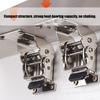2pcs Locking Folding Hinges Concealed for Cabinets and Door Sturdy Iron Portable Furniture Hardware Easy Installion