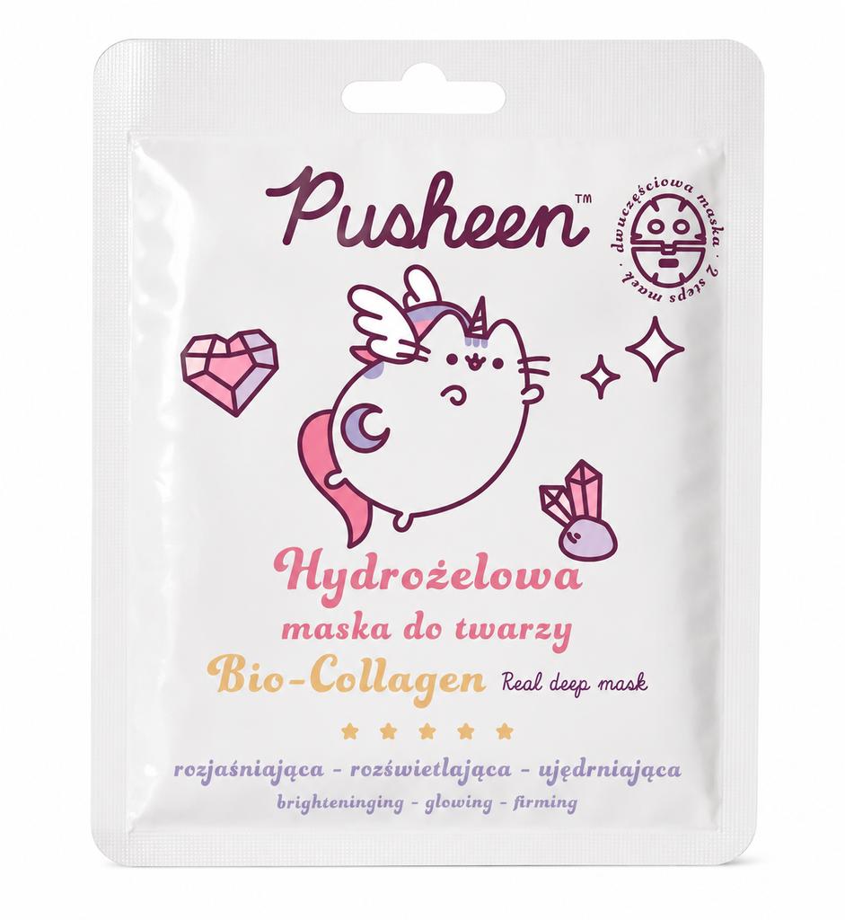 Pusheen Brightening and Firming Hydrogel Face Mask
