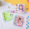 3 Inch 3-Holes Binder Photo Album Glitter Sequin Home Picture Case Storage Name Collect Book Idol Photocard Name Card ID Holder