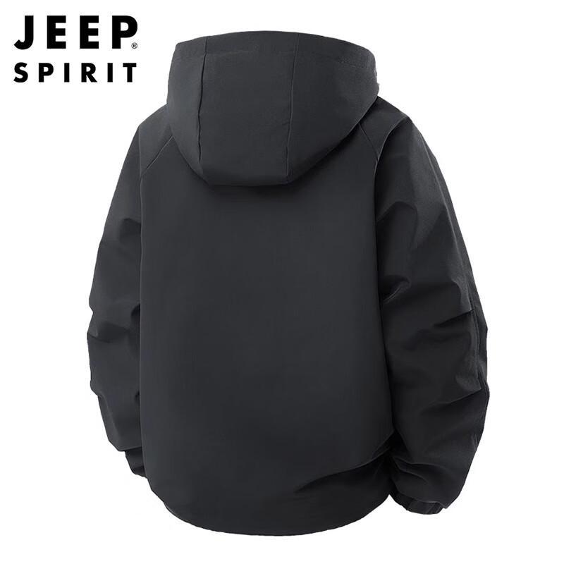JEEP SPIRIT Men's Hooded Casual Jacket