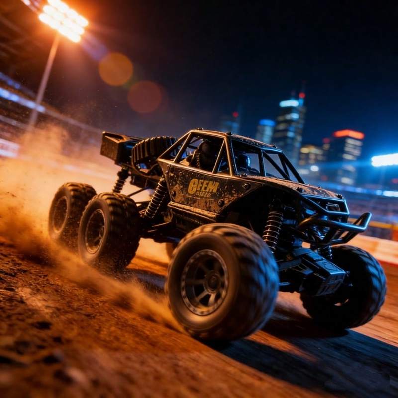 Children's Day Best Gift 1:24 6WD Alloy RC Rock Crawler, 2.4GHz Remote Control, Independent Suspension, All-Terrain Off-Road Climbing Truck Toy for