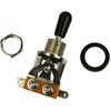 Jiayouy 3 Way Toggle Switch Pickup Selector with Black Tip Knob for Gibon Epiphone Les Paul Electric Guitar Part 2Pcs