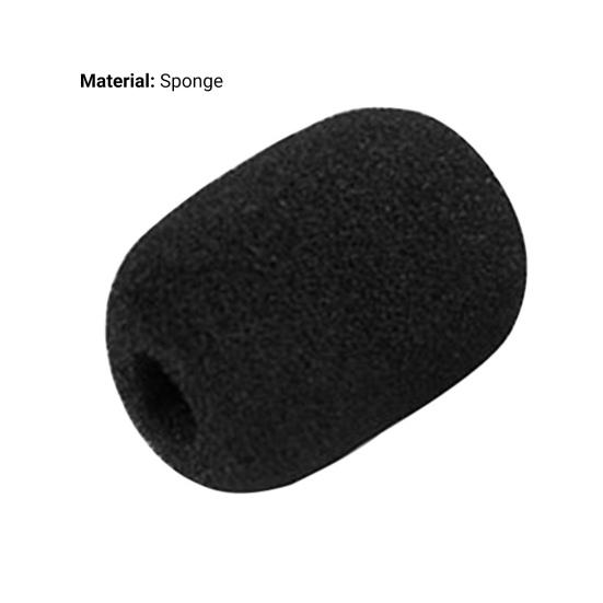 Microphone Cover Ultra Soft High Density Sponge Headset Mic Windscreen Replacement for Interview