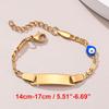 Vnox Custom Engrave Mom Duaghter Son Baby Bracelets, Anti Allergy Stainless Steel Baptism Love Gifts, Adjustable Jewelry