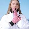 Soft Nylon Anti-cold Mittens Polar Fleece Unisex Windproof Gloves All-Match Finger Mittens  Men